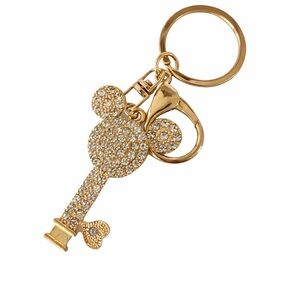 Disney Mickey Minnie Ears Rhinestone Key Chain/Bag Charm